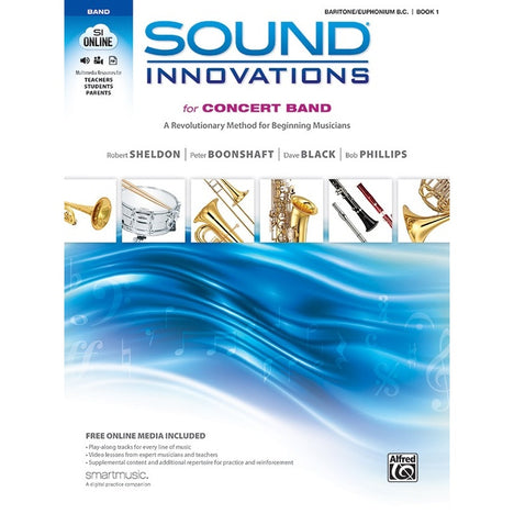 Alfred Music Sound Innovations for Baritone and Euphonium in Bass Clef - Book 1