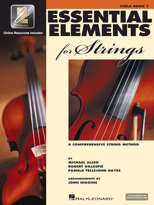 H.Leonard Essential Elements for Viola - Book 1