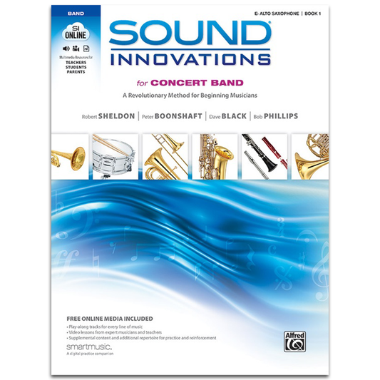 Alfred Music Sound Innovations Alto Saxophone - Book 1