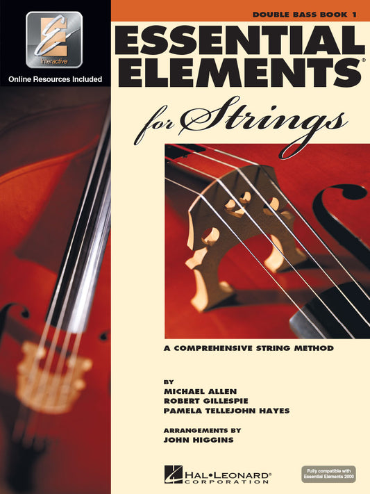 H.Leonard Essential Elements for String Bass - Book 1