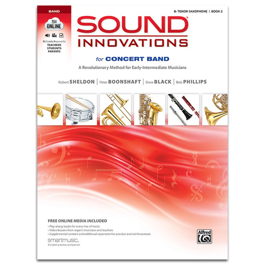 Alfred Music Sound Innovations for Tenor Saxophone - Book 2