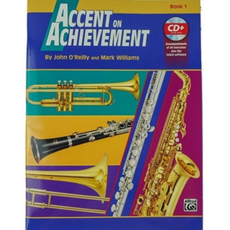 Alfred Accent On Achievement Baritone Saxophone Book 1